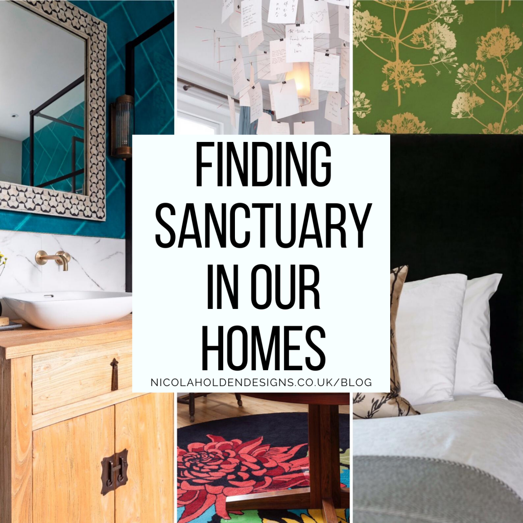 Finding sanctuary in our homes