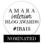 Amara interior blog awards - nominated
